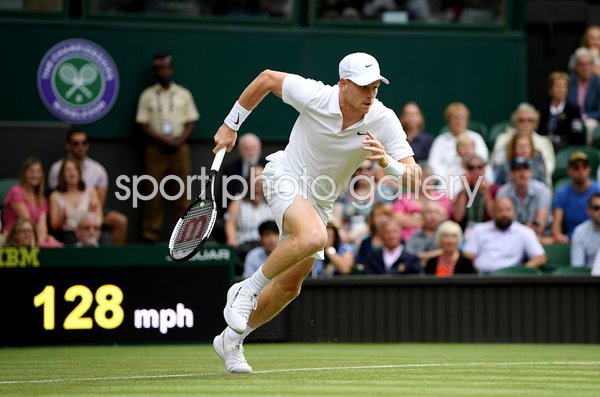 Kyle Edmund Great Britain Centre Court Wimbledon 2019