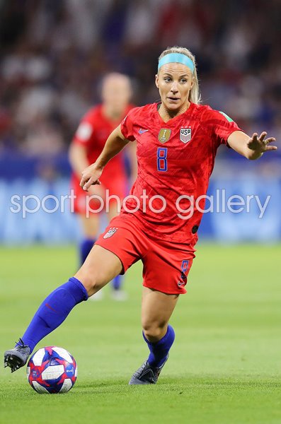 Julie Ertz USA v England World Cup Semi Final 2019