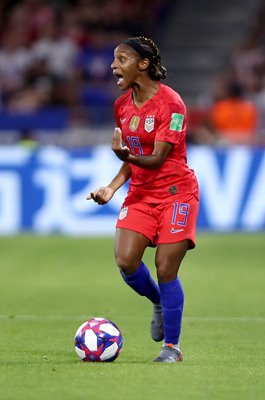 Crystal Dunn USA v England World Cup Semi Final 2019