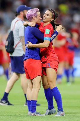 Megan Rapinoe & Alex Morgan USA Semi Final win World Cup 2019