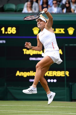 Angelique Kerber Germany Overhead Smash Wimbledon 2019