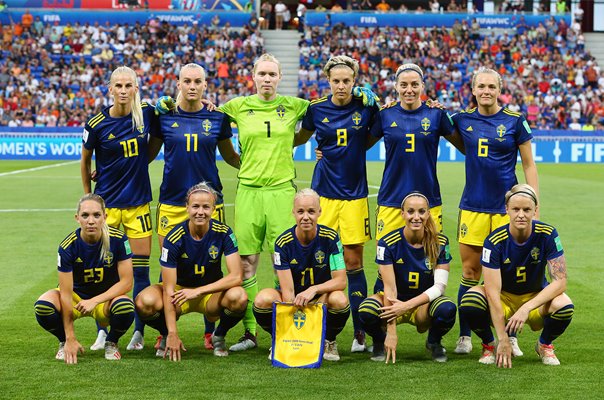 Sweden Team v Netherlands Semi Final Lyon World Cup 2019