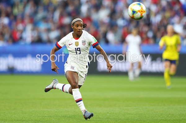 Crystal Dunn USA v Sweden Group F World Cup 2019