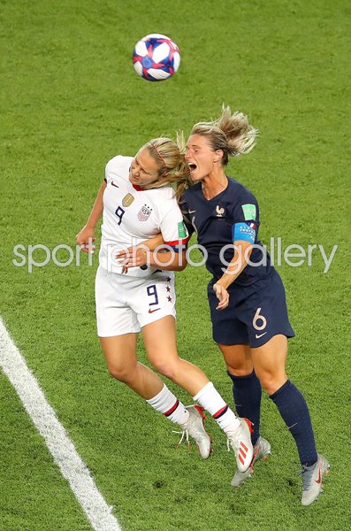 Lindsey Horan v Amandine Henry USA v France World Cup 2019