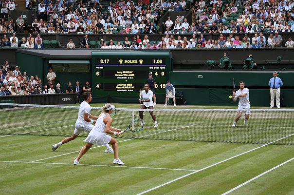 Andy Murray & Serena Williams Mixed Doubles Wimbledon 2019