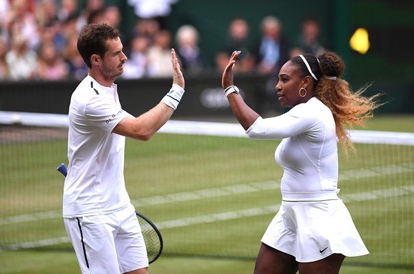 Andy Murray Great Britain & Serena Williams Wimbledon 2019