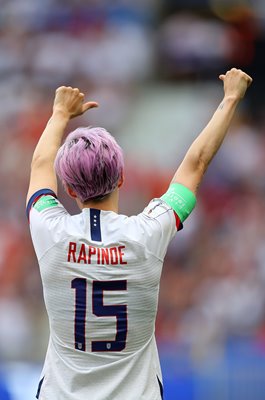Megan Rapinoe USA v Netherlands World Cup Final Lyon 2019