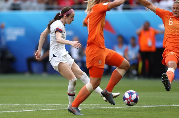 Rose Lavelle USA scores v Netherlands World Cup Final 2019