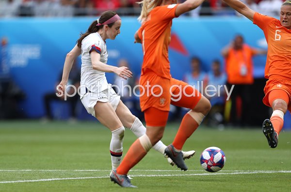 Rose Lavelle USA scores v Netherlands World Cup Final 2019