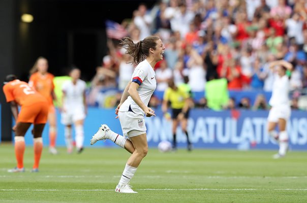 Kelley O'hara USA celebrates World Cup Final Victory 2019
