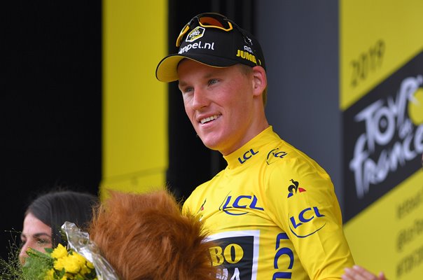 Mike Teunissen Netherlands Yellow Jersey Tour de France 2019 