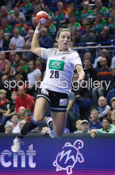 Angie Geschke Germany v The Netherlands Handball International 2017