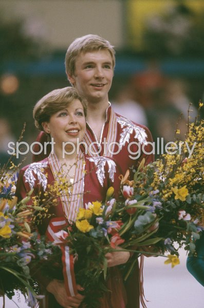 Jayne Torvill & Christopher Dean European Champions Austria 1981
