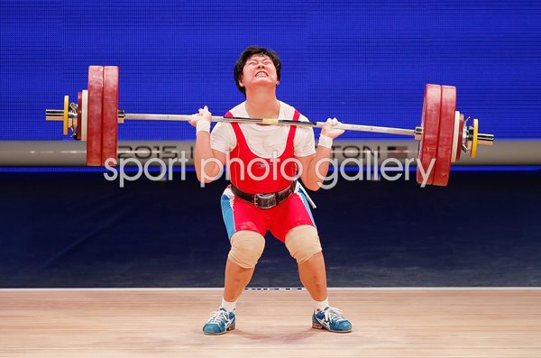 Un Hui Ryo North Korea Weightlifting World Championships Houston 2015