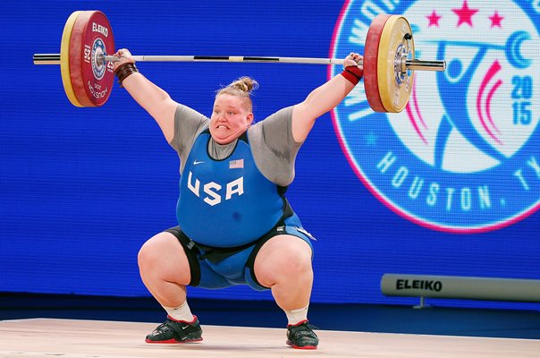 Holley Mangold USA Weightlifting World Championships Houston 2015