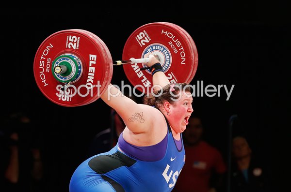 Sarah Robles USA Weightlifting World Championships Houston 2015
