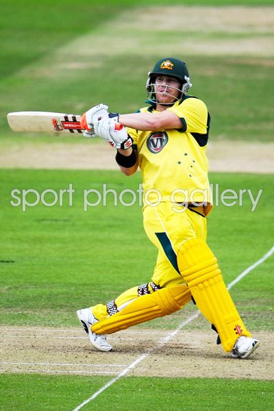 David Warner Australia v England 2012
