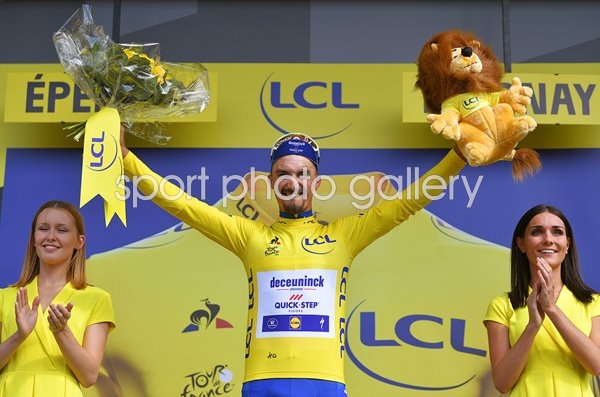 Julian Alaphilippe France Yellow Jersey Stage 3 Tour 2019