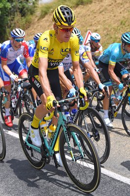 Mike Teunissen Netherlands Yellow Jersey Tour de France 2019 