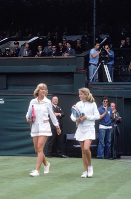 Chris Evert v Tracy Austin Wimbledon Tennis 1977