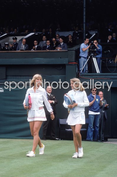 Chris Evert v Tracy Austin Wimbledon Tennis 1977