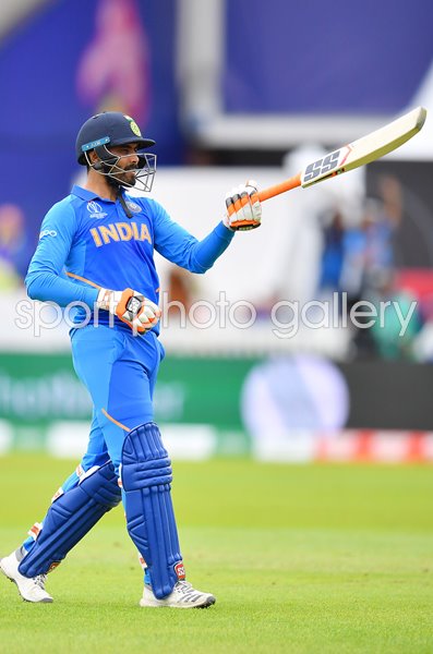 Ravindra Jadeja India 50 v New Zealand World Cup 2019 