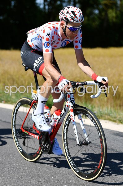 Tim Wellens Belgium Polka Dot Jersey Tour de France 2019