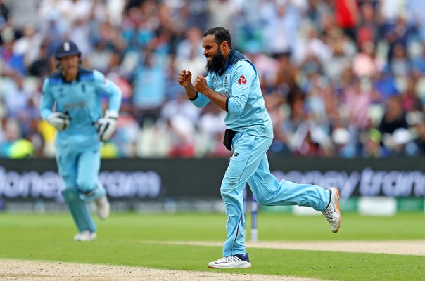 Adil Rashid England wicket v Australia Semi-Final World Cup 2019 