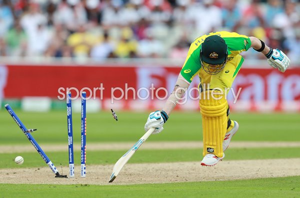 Steve Smith Australia run out v England World Cup 2019 Semi-Final