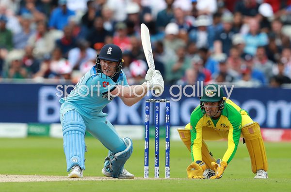 Eoin Morgan England v Australia Edgbaston Semi Final World Cup 2019