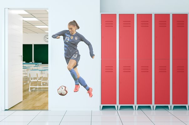 Alex Morgan USA v England SheBelieves Cup Nashville 2019 Wall Sticker