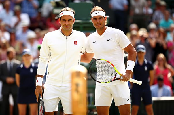 Roger Federer v Rafael Nadal Semi Final Wimbledon 2019