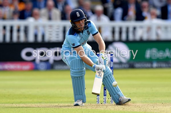 Jos Buttler England Ramp Shot v New Zealand World Cup Final 2019