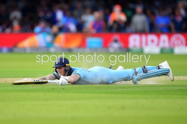 Ben Stokes England Dives Final Over World Cup Final 2019