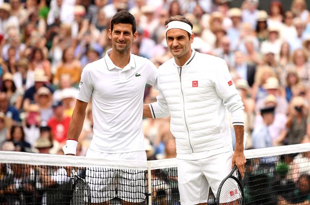 Novak Djokovic v Roger Federer Wimbledon Singles Final 2019