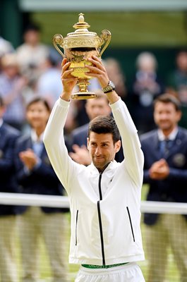 Novak Djokovic Serbia Wimbledon Singles Champion 2019