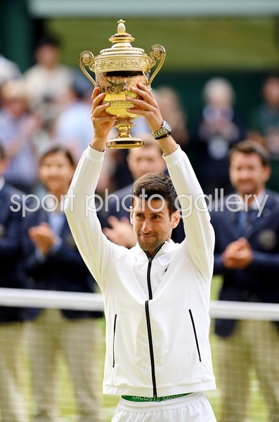 Novak Djokovic Serbia Wimbledon Singles Champion 2019