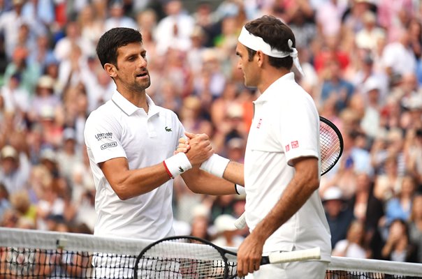 Novak Djokovic & Runner Up Roger Federer Longest Wimbledon Final 2019
