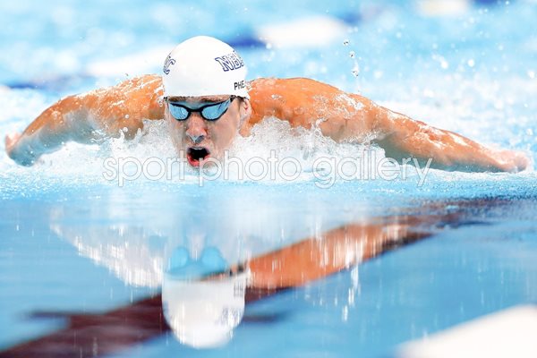 Michael Phelps Swims US Trials 2012