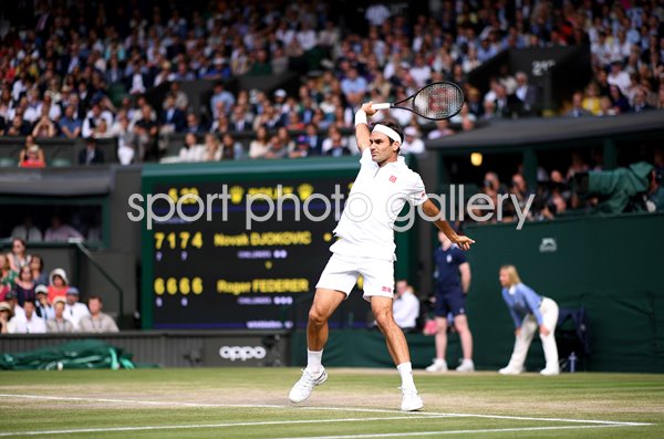Roger Federer Switzerland Wimbledon Final 2019