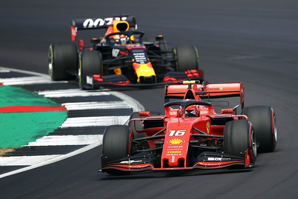 Charles Leclerc vs Max Verstappen F1 British GP 2019