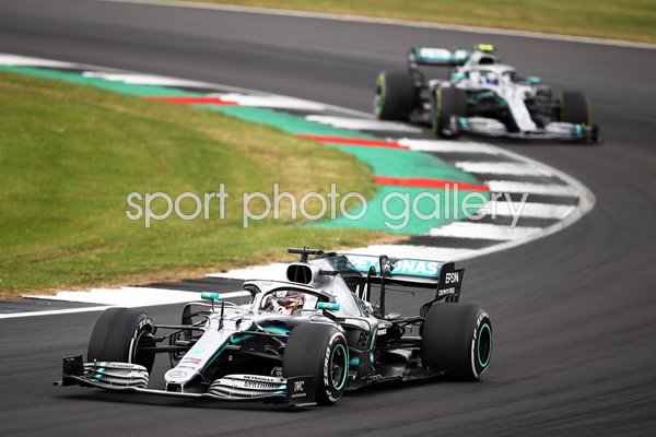 Lewis Hamilton leads F1 Grand Prix of Great Britain 2019