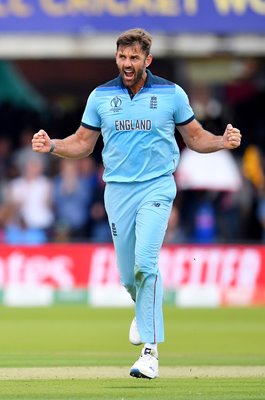 Liam Plunkett England celebrates World Cup Final 2019