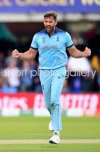 Liam Plunkett England celebrates World Cup Final 2019