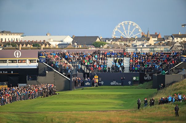 Darren Clarke Northern Ireland Opening Tee Shot Royal Portrush 2019