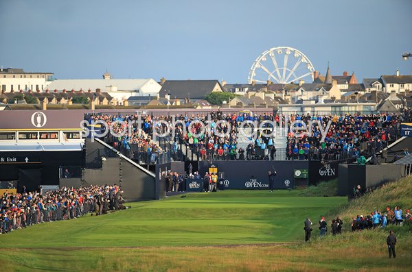 Darren Clarke Northern Ireland Opening Tee Shot Royal Portrush 2019