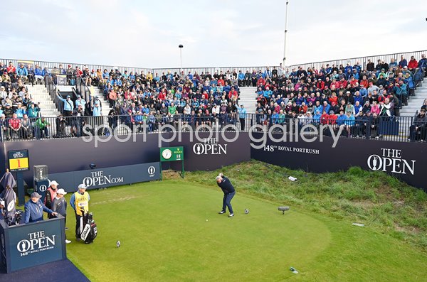 Darren Clarke Northern Ireland 1st Tee Shot Royal Portrush 2019