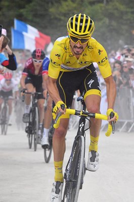 Julian Alaphilippe Race Leader Stage 6 Tour de France Cycling 2019