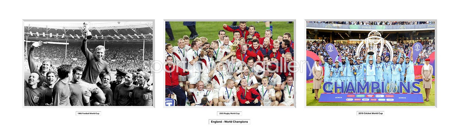 England Football Rugby Cricket World Champions Special