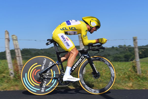 Julian Alaphilippe France Time Trial Pau Tour de France 2019